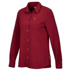 FJÄLLRÄVEN ÖVIK LITE SHIRT LS W Damen - Outdoor Bluse -Outdoorartikel Geschäft 5637911987 c oevik lite shirt ls w fjaellraeven 24