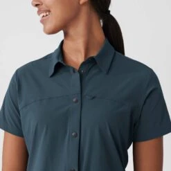 FJÄLLRÄVEN HIGH COAST LITE SHIRT SS W Damen - Outdoor Bluse -Outdoorartikel Geschäft 5637911995 i high coast lite shirt ss w fjaellraeven 24