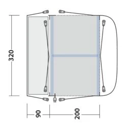 Outwell PARKVILLE 200SA - Busvorzelt 29 Outwell PARKVILLE 200SA - Busvorzelt -Outdoorartikel Geschäft 5638031663 n parkville 200sa outwell 24